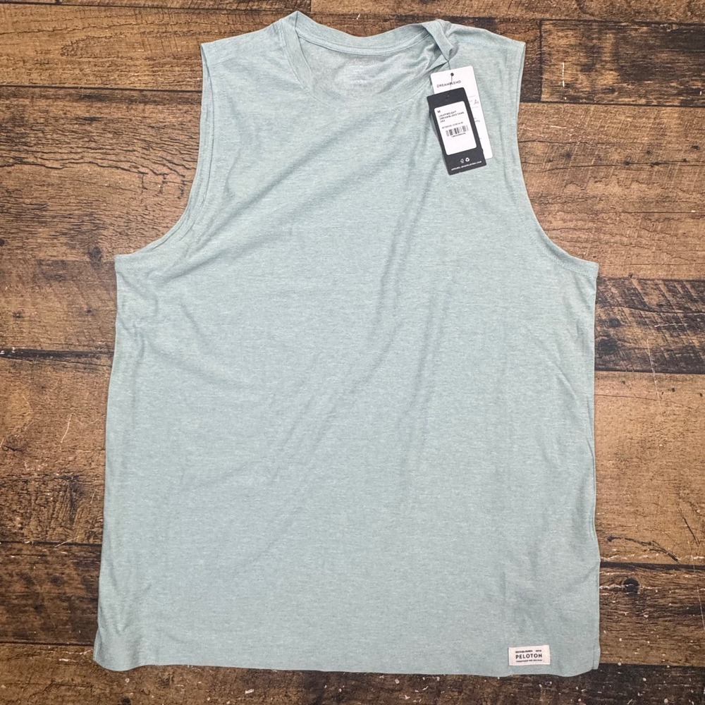 Peloton Mens Lightweight Dreamblend Tank Top Sage‎ Green MT00355-253016-M Size M